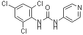 CAS 登录号：97627-27-5， 1-(4-吡啶基)-3-(2,4,6-三氯苯基)脲