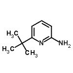 CAS#: 97634-83-8, 6-(2-Methyl-2-propanyl)-2-pyridinamine