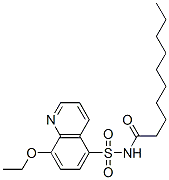 CAS#: 97658-06-5, N-[(8-Ethoxyquinolin-5-Yl)Sulfonyl]Decanamide