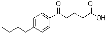 CAS 登录号：97678-95-0， 5-(4-丁基苯基)-5-氧代戊酸