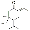 CAS 登录号：97692-44-9， 5-乙基-4-(异丙基)-2-(异亚丙基)-5-甲基环己烷-1-酮