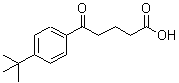 CAS#: 97692-66-5, 5-[4-(2-Methyl-2-propanyl)phenyl]-5-oxopentanoic acid