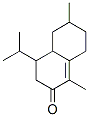 CAS#: 97752-22-2, 4,4a,5,6,7,8-Hexahydro-1,6-Dimethyl-4-(1-Methylethyl)Naphthalen-2(3H)-One