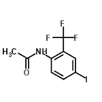CAS 登录号：97760-98-0， N-[4-碘-2-(三氟甲基)苯基]乙酰胺