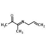 CAS 登录号：97799-46-7， (3E)-3-(烯丙基亚氨基)-2-丁酮