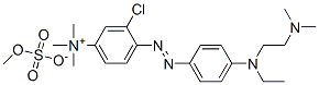 CAS#: 97862-00-5, 3-Chloro-4-[[4-[[2-(Dimethylamino)Ethyl]Ethylamino]Phenyl]Azo]-N,N,N-Trimethylanilinium Methyl Sulphate