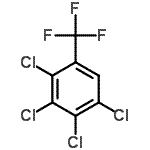 CAS#: 97985-54-1, 1,2,3,4-Tetrachloro-5-(trifluoromethyl)benzene