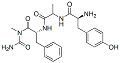 CAS 登录号：97992-01-3， (2S)-2-氨基-N-[(1R)-1-[[(1R)-1-(氨基甲酰基甲基氨基甲酰基)-2-苯基乙基]氨基甲酰基]乙基]-3-(4-羟基苯基)丙酰胺