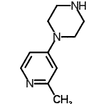CAS#: 98010-38-9, 1-(2-Methyl-4-pyridinyl)piperazine