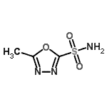CAS#: 98022-45-8, 5-Methyl-1,3,4-oxadiazole-2-sulfonamide