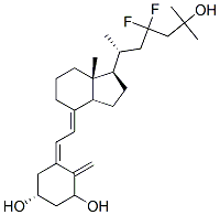 CAS#: 98040-59-6, 1-25-Dihydroxy-23,23-Difluorovitamin D3