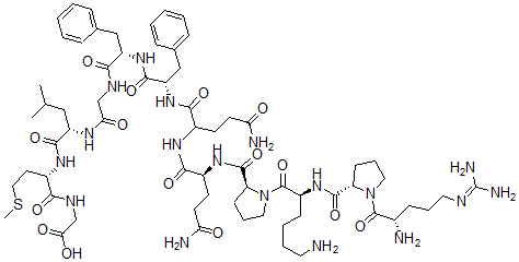 CAS 登录号：98093-85-7， 甘氨酰(12)-物质 P