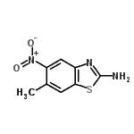 CAS#: 98114-44-4, 6-Methyl-5-nitro-1,3-benzothiazol-2-amine