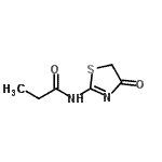 CAS#: 98134-98-6, N-(4-Oxo-4,5-dihydro-1,3-thiazol-2-yl)propanamide