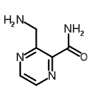 CAS 登录号：98135-37-6， 3-(氨基甲基)-2-吡嗪甲酰胺