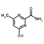 CAS#: 98140-99-9, 4-Hydroxy-6-methyl-2-pyrimidinecarboxamide
