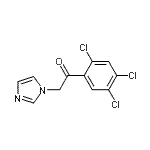 CAS#: 98164-61-5, 2-(1H-Imidazol-1-yl)-1-(2,4,5-trichlorophenyl)ethanone