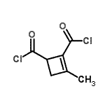 CAS#: 98274-00-1, 3-Methyl-2-cyclobutene-1,2-dicarbonyl dichloride