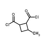 CAS#: 98276-43-8, 3-Methyl-1,2-cyclobutanedicarbonyl dichloride