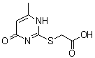 CAS#: 98276-91-6, [(6-Methyl-4-oxo-1,4-dihydro-2-pyrimidinyl)sulfanyl]acetic acid