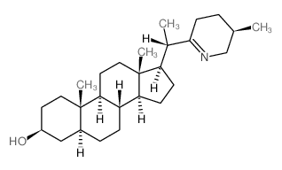 CAS 登录号：984-82-7， 番甾体生物碱