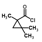 CAS#: 98431-01-7, 1,2,2-Trimethylcyclopropanecarbonyl chloride