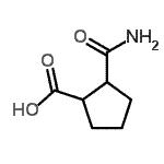 CAS#: 98431-87-9, 2-Carbamoylcyclopentanecarboxylic acid