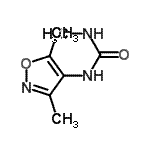 CAS#: 98432-43-0, 1-(3,5-dimethylisoxazol-4-yl)-3-methyl-urea