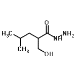 CAS#: 98433-24-0, 2-(Hydroxymethyl)-4-methylpentanehydrazide