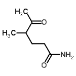 CAS#: 98435-71-3, 4-methyl-5-oxo-hexanamide