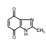 CAS 登录号：98436-82-9， 2-甲基-1H-苯并咪唑-4,7-二酮