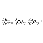 CAS#: 98493-35-7, aluminum 5,8-dihydroxy-9,10-dioxo-anthracene-2-sulfonate