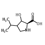 CAS#: 98553-04-9, 3-Hydroxy-4-isopropyl-L-proline