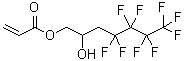 CAS#: 98573-25-2, 4,4,5,5,6,6,7,7,7-Nonafluoro-2-hydroxyheptyl acrylate