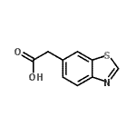 CAS#: 98589-45-8, 1,3-Benzothiazol-6-ylacetic acid