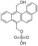 CAS 登录号：98644-23-6， 7,12-二羟甲基苯并[a]蒽 7-硫酸酯