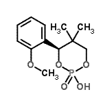 CAS#: 98674-82-9, (4R)-4-(2-Methoxyphenyl)-5,5-dimethyl-1,3,2-dioxaphosphinan-2-ol 2-oxide
