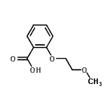 CAS#: 98684-32-3, 2-(2-Methoxyethoxy)benzoic acid