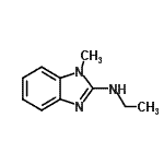CAS#: 98711-68-3, N-Ethyl-1-methyl-1H-benzimidazol-2-amine