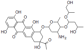 CAS#: 98791-58-3, 1-Hydroxy-11-Deoxycarminomycin II