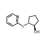 CAS#: 98793-15-8, (1R,2R)-2-(2-Pyridinylsulfanyl)cyclopentanol