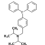 CAS 登录号：98816-60-5， N-[4-(二苯基膦基)苄基]-N-异丙基-2-丙胺