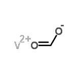 CAS#: 98841-55-5, vanadium(+2) cation formate