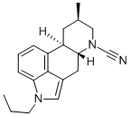 CAS 登录号：98931-06-7， 6-氰基-1-丙基-6-去甲羊茅麦角碱