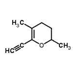 CAS#: 98954-21-3, 6-Ethynyl-2,5-dimethyl-3,4-dihydro-2H-pyran