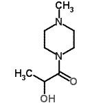 CAS 登录号：98998-54-0， 2-羟基-1-(4-甲基-1-哌嗪基)-1-丙酮