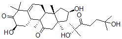 CAS#: 990-83-0, (10alpha)-2alpha,16alpha,20,25-Tetrahydroxy-9beta-methyl-19-norlanost-5-ene-3,11,22-trione