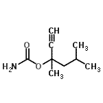 CAS#: 99062-82-5, 3,5-Dimethyl-1-hexyn-3-yl carbamate