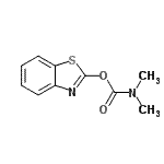CAS#: 99072-02-3, 1,3-Benzothiazol-2-yl dimethylcarbamate