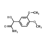 CAS#: 99076-44-5, 2-(3,4-Dimethoxyphenyl)-2-hydroxyacetamide